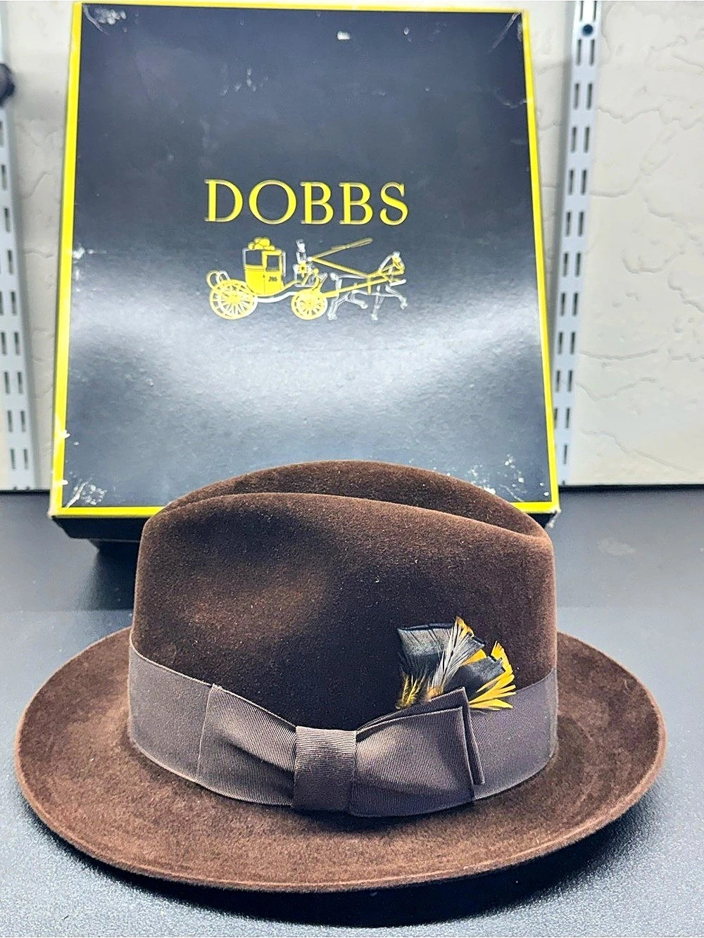 Dobbs Brown Fedora Hat